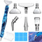 Heyseri Diamond Art Painting Pens, Ergonomic Diamond Painting Drill Pens Tools Accessories, Gem Art Pen Tools with Metal Tips for 5D Craft Nail (B...