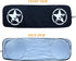 Wrangler, Gladiator Accessories JL,JT,JK,TJ,LJ,YJ Windshield Sunshade, fits Every Year Wrangler 1985-2025 Custom fit, Heat Shield Sun mat...