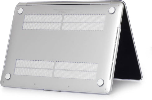 Case for MacBook Pro 15 inch (A1398, 2012-2015 Release), 3D Effect Matte Clear See Through Hard Cover & Keyboard Cover Compatible Mac Pro 15.4 wit...