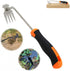 Stainless Steel Hand Weed Puller Dual-Action 4-Claw Weeder with Ergonomic Grip Garden Tool for Efficient Root Removal Precision Weed Extraction Id...