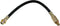 Dorman H66707 Brake Hydraulic Hose Compatible with Select Models,Black, 1 Count (Pack of 1)...