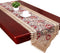 Grelucgo Small Short Burgundy Lace Doily Table Runners Dresser Scarves (13 x 36 inch)...