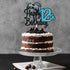 Video Game Happy 12th Birthday Cake Topper - Video Game Boy's 12th Birthday Party Blue Cake Supplies - Game On Level Up Winner Party Decoration...