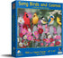 SUNSOUT INC - Songbirds and Cosmos - 500 pc Jigsaw Puzzle by Artist: William Vanderdasson - Finished Size 18" x 24" - MPN# 30448...