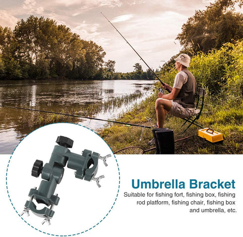 CALIDAKA Strong Umbrella Bracket 360 Degree Rotation Umbrella Bracket Anti?Pressure Universal Umbrella Stand Pressure?Resistant Rotating Mount Mul...