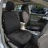 Car Front Seat Covers, Black Universal Fit Seat Covers for Sedan, Truck, SUV 1 Pair of Cloth Bucket Seat Covers...