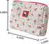 Kawaii Kitty Makeup Bag,Cute Kitty Cat Cosmetic Bag Travel Toiletry Bag,Kitty Travel Portable Makeup Bag for Girls and Women (Red)...