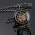 SIBOSUN Mechanical Pocket Watch for Men Pocket Watch with Chain Steampunk Skeleton Antique Men Women Pocket Watches...