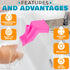 3Pcs Sink Extender for Toddlers - Sink Faucet Extender for Toddlers Bath Faucet Cover for Kids Faucet Extender for Sink Bath - Toddler Sink Extend...