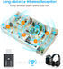 USB Bluetooth Adapter,Bluetooth 5.0 Transmitter Receiver 2 in 1 Wireless Bluetooth Converter Built-in 2 3.5mm Audio Bluetooth for TV, Home Stereo,...