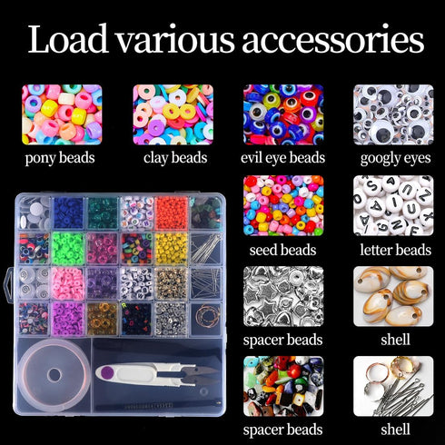 26 grids bead organizer box (1.7cm thick), Arts DIY Crafts Jewelry organizers and storage box, Dividers plastic bead storage box, craft storage fo...