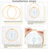 JSRQT 3 Sets Embroidery Kit for Adults Beginners,Needlepoint Craft Kits for Adults,Hand Embroidery Practice Kit for Adults,Learn 33 Different Stit...