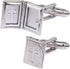 Cufflinks for Men,To commemorate the deceased loved ones, Photos can be placed Album Cross Cufflinks, Shirt Accessories Unique Cuff Links for Mens...