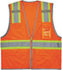 Ergodyne GloWear 8246Z ANSI High Visibility Two Tone Mesh Safety Vest with Reflective Binding, Orange, 2X-Large/3X-Large...