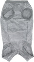 LOPHIPETS Girl Dog Shirts Recovery Suit Pajamas for Small Dog Chihuahua Yorkie Teacup Puppy Cat Clothes-Gray Strips/S...