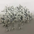 200 PCS 6mm Flat Ethernet Cable Wire Clips Single Coaxial Cable Clamps with Nail for Ethernet Cable Management...