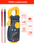 2000 Count Digital Clamp Meter, JOSANHOER Multimeter Tester, Volt Meter Auto-Ranging, Measures Resistance, Continuity, Diodes, AC Current Voltage ...