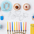 The Dreidel Company Stainless Steel Hanukkah Cookie Cutters, 5 Hanukkah Menorah, Dreidel, Star, Maccabee Shield Shaped Cookie Cutters...