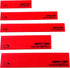Ergo Chef 5pc Universal Knife Edge Guard Set (Red) Multi-sized/Chef knife, Santoku, Bread, Utility and Paring knives...