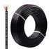 UL2464 10FT 18 Gauge 5 Conductor Electrical Wire, Tinned Oxygen Free Copper 5 Wire, 18/5 AWG Landscape Wire, OFC Speaker Wire, Low Voltage Wire, A...