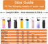 5 PCS Miracredo Replacement Straws for Hydro Flask Straw Lid Wide Mouth Bottle, Fit Takeya Wide Mouth, For Thermoflask, For Hydroflask 32 oz, Come...