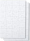 Mr. Pen- Blank Puzzle, 8 Pack, 28 Pieces/Pack, 5.5 x 8.1 Inches, White, Blank Puzzles to Draw on, White Puzzle, All White Puzzle, Blank Puzzle Pie...