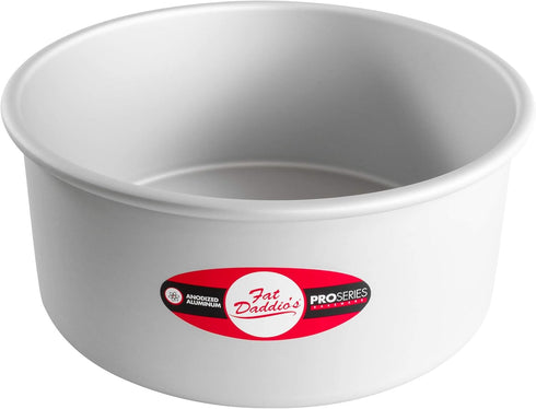 Fat Daddio's Anodized Aluminum Round Cake Pan, 9 x 4 Inch...