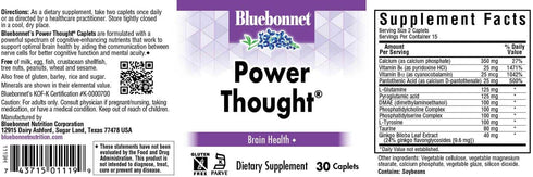 BlueBonnet Power Thought Supplement, 30 Count...