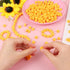 100 Pcs Baseball Beads for Jewelry Making, Sports Polymer Clay Beads Bulk with Box, 10mm Baseball Softball Beads Charms,Sports Ball Spacer Beads f...