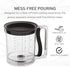 Amco 32oz Grease Separator with Bottom Release - Innovative Design for Mess-Free Pouring, Incremental Measurement Markings for Accuracy - Dishwash...