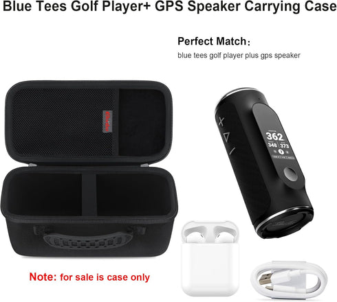 Carrying Case for Blue Tees Golf Player+ GPS Speaker, Wireless Ultra Portable Bluetooth Speaker Travel Bag Golf Speaker and Rangefinder Storage Ho...