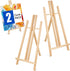 ESRICH 2pcs 17 Inch Tabletop Easels, Easel Stand for Painting,Tripod, Painting Party Easel, Kids Student Desktop Easel for Painting,Paint Easel fo...