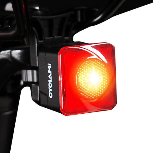 Smart Bike Tail Light, Brake Sensing Rear Bike Light, Waterproof Bike Lights Rechargeable with USB, Bright Red LED Bike Lights for Night Riding, C...