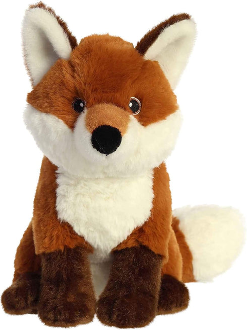 Aurora® Eco-Friendly Eco Nation™ Fox Stuffed Animal - Environmental Consciousness - Recycled Materials - Red 9 Inches...