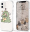 JOYLAND Clear Couple Case for iPhone 13 Green Dinosaur Cute Matching Phone Case for Girls&Women Full Protective Anti-Scratch TPU Soft Bumper Cover...