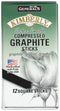 Kimberly 974-4B Non-Toxic Medium Firm Graphite Stick, 4B Tip, 3" Size (Pack of 12), 1/4 in...