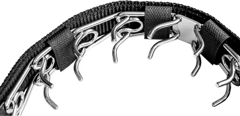 Herm Sprenger Black Nylon Cover for Ultra-Plus Pinch Dog Collar for Small Medium Large Dogs Durable Protector for Dog Training Prong Collar (11.5i...