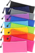 Tamaki 12 Pack Zipper Pencil Pouch Pencil Bags, Zipper Pencil Pouches Bulk, Waterproof Pencil Case, for Organizing Storage Office Supplies Bills C...
