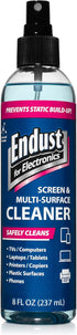 Endust for Electronics; Anti-Static, Screen & Multi-Surface Cleaner Pump Spray; Alcohol Free, Ammonia Free; 8 Fl oz (097000)...