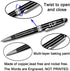 BLUPARK Speech Language Pathologist Gift SLP Ballpoint Pen SLPs Changing The World One Word at A Time Speech Therapist Gift (Communication is The ...