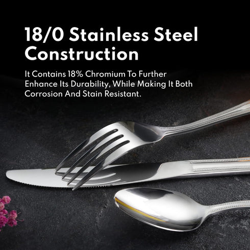 New Star Foodservice 58185 Slimline Pattern, 18/0 Stainless Steel, Bouillon Spoon, 5.7-Inch, Set of 12...
