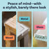 CalMyotis Corner Protector Guards - Furniture Edge Safety Bumpers - Baby Proof Bumper & Cushion to Cover Sharp Furniture & Table Edges - Clear & T...