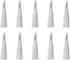 Tupalizy 10PCS Handmade Soft Silky Tassels with Hanging Loop for Bookmarks Keychains Earring Bracelets Jewelry Making Souvenir Graduation Clothing...