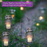 12 Pack Timer Tea Lights Candles Battery Operated, Flameless Flickering Fake Tealight Outdoor Electric Votive Candle Bulk for Halloween Decor...