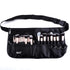 MSQ Makeup Brush Bag with Belt Cosmetic Brush Pouch Holder Organizer Multi Pocket Apron Pack with Adjustable Artist Belt Strap Large Capacity Grea...