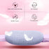 Portable Cordless Heating Pad, Heating Pad for Back Pain with 3 Heat Levels & 3 Vibration Massage Modes, Portable Electric Fast Heating Belly Wrap...