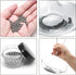 3 Pieces Decanter Cleaning Brush with 400 Pieces Cleaning Beads, Wine Glass Cleaner Brush Flexible Bottle Cleaning, Household Cleaning Tools for W...