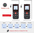 Laser Measure 131Ft, Ft/in/M Unit Switch Digital Laser Tape Measure with Bubble Level Laser Measurement Tool,LCD Backlit Laser Distance Measure Py...