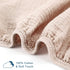GRSSDER Soft Muslin Crib Sheet 1 Pack, 100% Cotton Crib Sheets for Boys and Girls, Fit Standard Crib Mattresses 52" x 28" Safe and Snug, Natural...