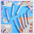 8 Pcs Ballpoint Pens for Women and Girls 1.00 mm Cute Writing Pens Black Ink Fancy Pens Fine Point Smooth Writing Pens for Journaling, Aesthetic S...
